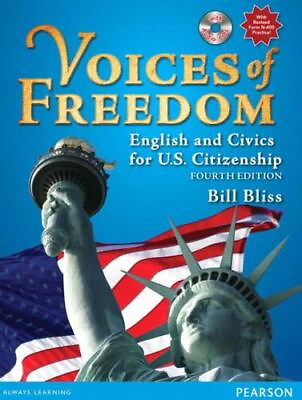 #ad Voices of Freedom: English and Civics for U.S. Citizenship with Audio CDs