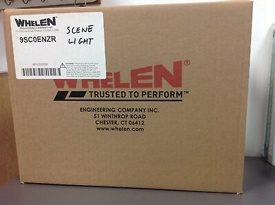 #ad Whelen Scene Light 9SC0ENZR NEW IN BOX LED High Intensity 6500 Lumen Output
