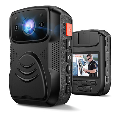 #ad 4K Police Body Camera Law Enforcement WIFI GPS Mini Body Worn Cam Night Vision