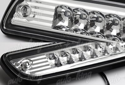 #ad CHROME CLEAR LED 3RD THIRD REAR BRAKE STOP PARKING LIGHT FIT 95 17 TOYOTA TACOMA