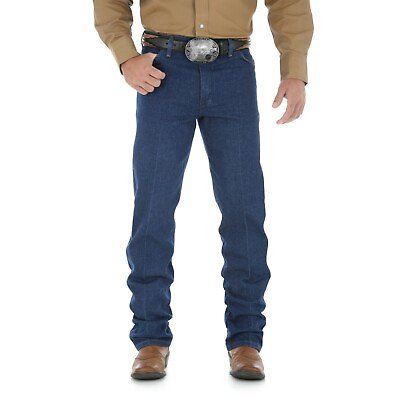 #ad #ad Wrangler Men#x27;s Cowboy Cut® Original Fit Prewashed Indigo Jeans 13MWZPW