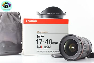 #ad #ad MINT in Box Canon EF 17 40mm f 4 L USM Wide Angle ZOOM Lens From JAPAN