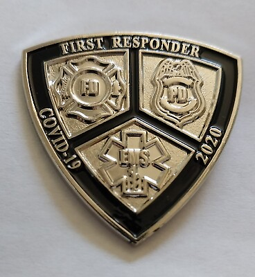 #ad #ad 2020 MULTI AGENCY FD EMS EMT RESCUE POLICE PD FIRST RESPONDER PIN
