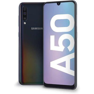 #ad Samsung Galaxy A50 2019 SM A505U1 Factory Unlocked 64GB Black C Medium Burn
