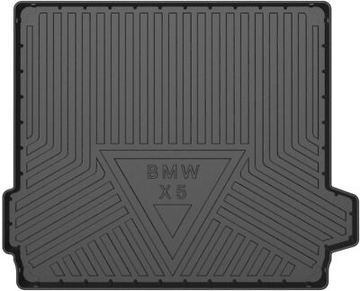 #ad Cargo Liner Fit BMW X5 2019 2024 TPE Black Waterproof Trunk Floor Mat Accessory