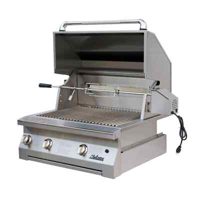 #ad Solaire 30 quot; Built In All Infrared Natural Gas GrillRotis