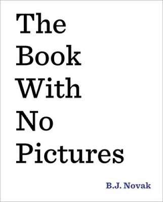 #ad The Book with No Pictures Hardcover By Novak B. J. GOOD