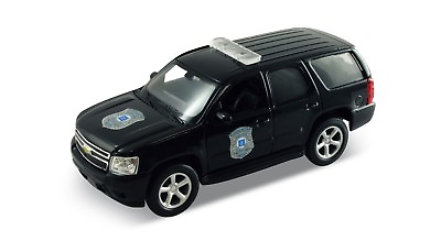 #ad #ad 2008 Chevy Tahoe Police Black 4.5quot; Diecast Model 43607BP*