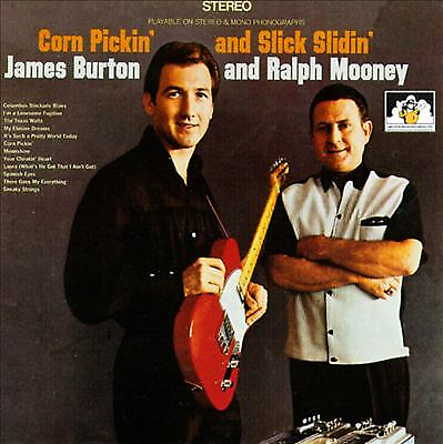 James Burton amp; Ralph Mooney : Corn Pickin Slick Slidin CD Fast and FREE P amp; P