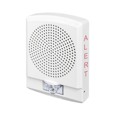 #ad Eaton Wheelock LSPSTW3 AL Fire Alarm LED3 Speaker Strobe White Alert NEW IN BOX