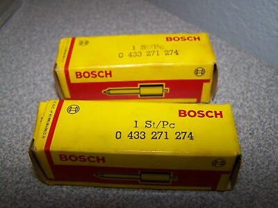 #ad Bosch Original Equipment Injector #0433271274 new lot of 2