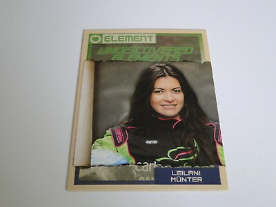 #ad 2010 Wheels Element Leilani Munter Undiscovered Elements Rookie Card #99