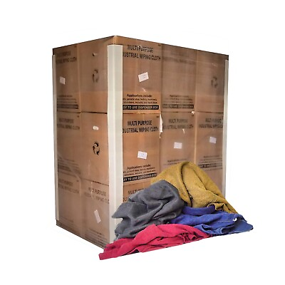 #ad Color Fleece Cleaning Rags 600 lbs. Pallet 12x50 lbs. Multipurpose Cleaning