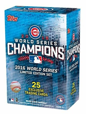 #ad 2016 TOPPS CHICAGO CUBS WORLD SERIES CHAMPIONSHIP TEAM BOX SET 25 CARDS Bryan