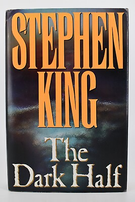 #ad The Dark Half Stephen King HC DJ Viking Press First Edition 1989 Good