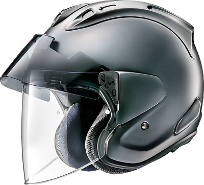 #ad ARAI Ram X Helmet XS Gun Metallic Frost Motorcycle Street Dual Sport 0104 2922