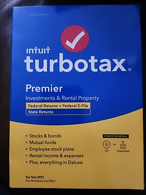 #ad #ad Turbotax Premier 2021 Federal And State