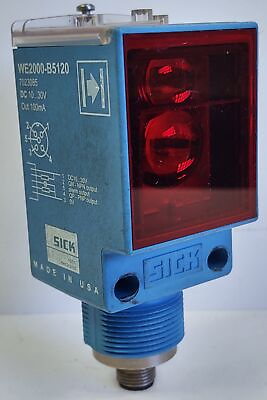 #ad SICK WE2000 B5120 7023085 Adjustable Infrared Photoelectric Proximity Sensor