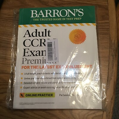 #ad Barron#x27;s Test Prep Ser Adult CCRN Exam Premium: for the Latest Exam Blueprint