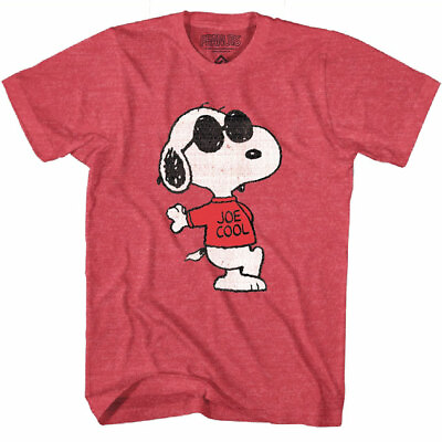#ad Peanuts Snoopy Joe Cool Distressed T Shirt