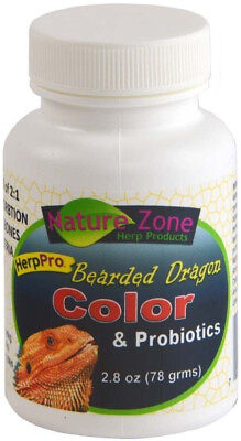 #ad Nature Zone Herp Pro Bearded Dragon Color and Probiotics