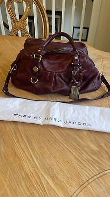 #ad Marc By Marc Jacobs Baby Groove Satchel Bag In Wine