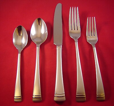 Lenox Federal Platinum Frosted Stainless 18 10 Flatware Your Choice NEW
