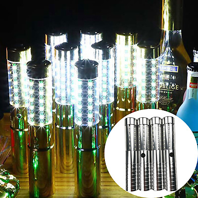 #ad LED Strobe Rechargeable Bar Light Stick Party Champagne Bottle Flashing Light