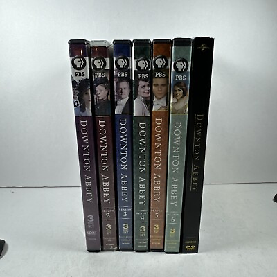 #ad Downton Abbey Seasons 1 6 DVD Set PBS Complete Series plus Movie see DESC