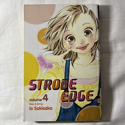 #ad STROBE EDGE Volume Vol 4 Manga SHOJO BEAT 1st Printing ENGLISH