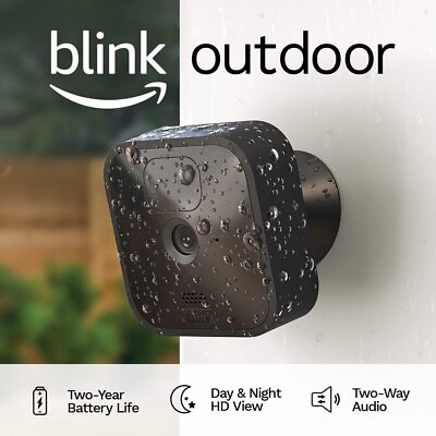 #ad Blink Outdoor 3rd Gen Add On Home Security Camera HD Video work with XT1 XT2