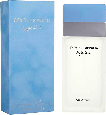 #ad Dolce amp; Gabbana Light Blue 3.3 3.4 oz Women’s Eau de Toilette Spray New Sealed