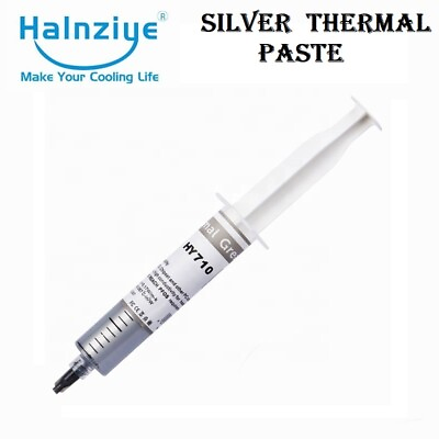 #ad 30 Gram SILVER COOLING High Performance Thermal Grease Compound Paste Syringe