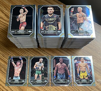 #ad 2024 Topps Chrome UFC Base #1 200 COMPLETE YOUR SET YOU PICK BASE CARDS