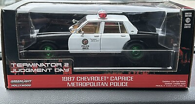 #ad #ad 1987 CHEVROLET CAPRICE POLICE LAPD quot;TERMINATOR 2quot; 1 24 GREENLIGHT CHASE 🔥🔥🔥