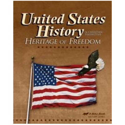 #ad United States History in Christian Perspective: Heritage of Freedom Paperback
