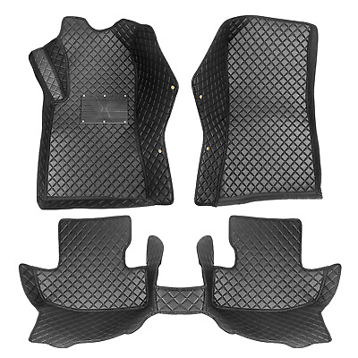#ad Luxury Car Floor Mats Liners For Ford Mustang 2015 2023 Frontamp;Rear All Surround