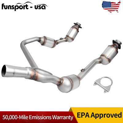 Catalytic Converter for Jeep Wrangler JK 3.8L Engine 2007 2008 2009 Front Y Pipe