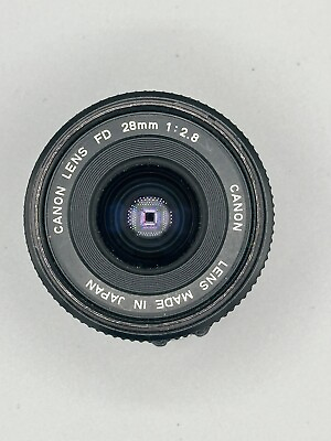 #ad #ad Canon 28mm Lens FD 1:2.8