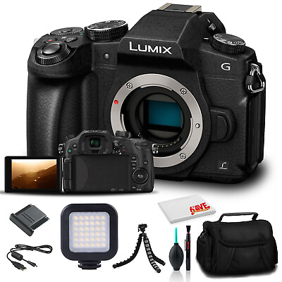 #ad Panasonic Lumix DMC G85 Mirrorless Digital Camera Body Only Kit Box DMC G85MK
