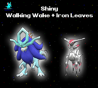 ✨ Shiny ✨ Walking Wake Iron Leaves Hunting Session Pokemon Scarlet Violet ✨