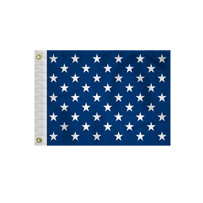 #ad US Navy Union Jack Flag Ensigns USA Boat Ensign Multiple Sizes Nylon Banner