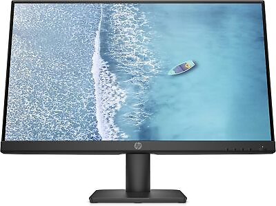#ad HP 23.8quot; V241ib FHD Desktop Monitor 60Hz 14ms Low Blue Light HDMI VGA Black