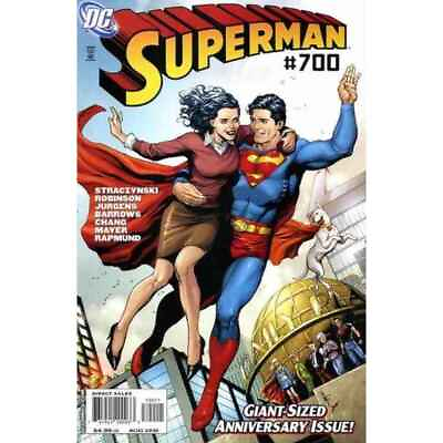 #ad Superman 2006 series #700 in Very Fine condition. DC comics k#x27;