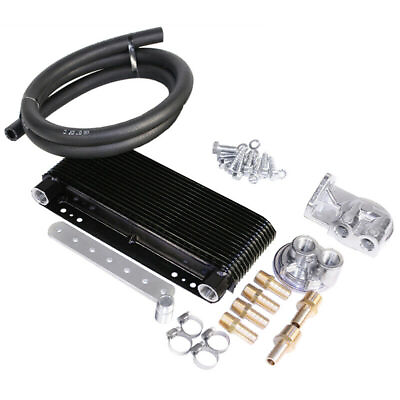 #ad Empi 9295 Mesa Tru Cool 24 Plate Oil Cooler Kit With Bypass Adapter