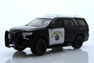 #ad 2021 Chevy Tahoe California Highway Patrol CHP Police 1:64 Scale Diecast Model