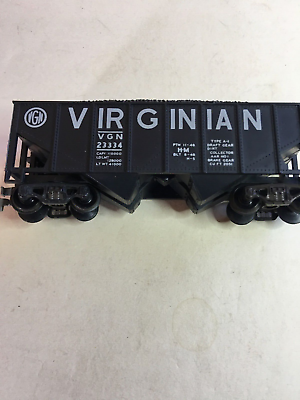 #ad Virginian 2 Bay Hopper w Load VGN 23334 HO Scale Trains