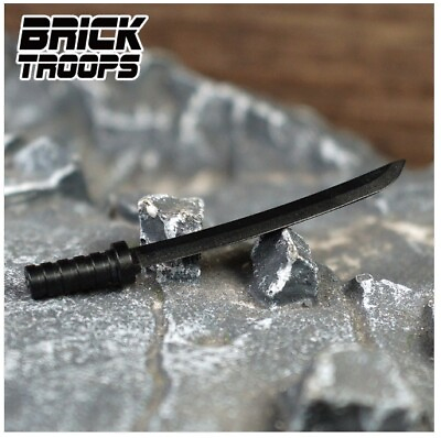 #ad Custom Katana Sword for Minifigures Pick Color Brick Troops Leyile