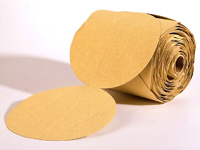 #ad 6 inch PSA Sanding Disc Sandpaper 100 Roll Sticky Back 40 800 Grit Sand Paper