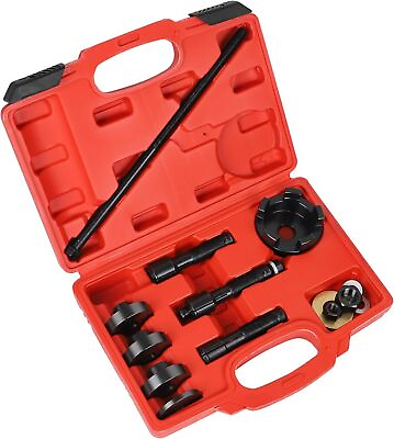 #ad #ad 18PC Wheel Bearing Remover Installer Puller Tool For Harley Davidson VT102 1quot;